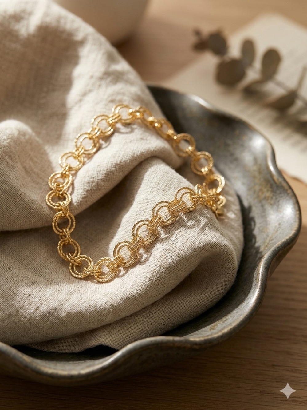 14k Gold - Filled Link Chain Bracelet
